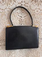 CHRISTIAN DIOR vintage zwarte leren tas, Ophalen of Verzenden, Zo goed als nieuw, Zwart
