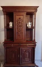 Volledige antieke eetkamer, Huis en Inrichting, Complete eetkamers, Ophalen, Gebruikt, 4 tot 6 stoelen