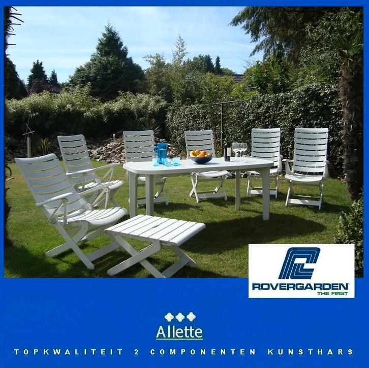 ROVERGARDEN tuinstoelen vergel. Kettler Tiffany Allibert, Jardin & Terrasse, Ensembles de jardin, Comme neuf, Salons de jardin