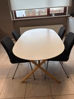 Tafel met 4 stoelen als set, Huis en Inrichting, Ophalen, Zo goed als nieuw