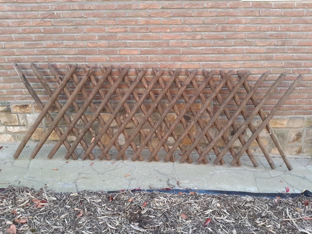 Houten afsluiting, Jardin & Terrasse, Palissades, Neuf, Bois, 1 à 2 mètres, Enlèvement