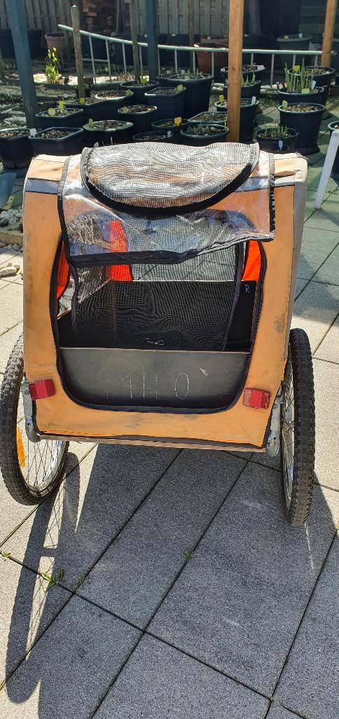 Fiets hondenkar maat Large, Dieren en Toebehoren, Honden-accessoires, Gebruikt, Ophalen
