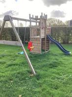 Buitenspeeltuig schommel, glijbaan, Ophalen, Zo goed als nieuw, Glijbaan