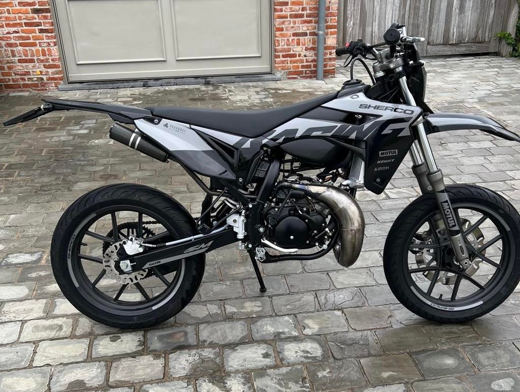 Sherco Blackmoon 50cc, Ophalen, Zo goed als nieuw