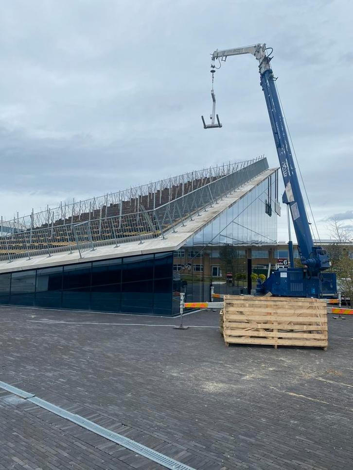 Böcker alu kraan 27/1200 te koop met onderhoud, Articles professionnels, Machines & Construction | Grues & Excavatrices, Grue