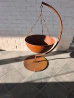Un très joli braséro corten suspendu, Tuin en Terras, Ophalen