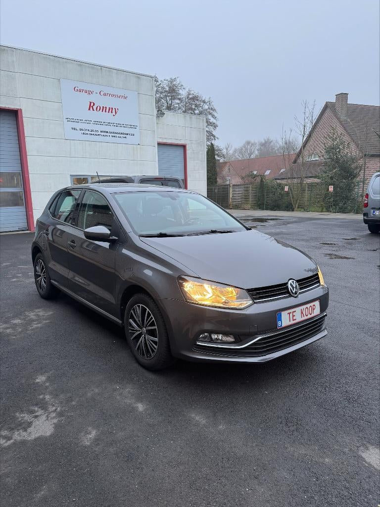 Volkswagen polo bouwjaar 2016, Auto's, 107 g/km, Bedrijf, 5 deurs, Zilver of Grijs