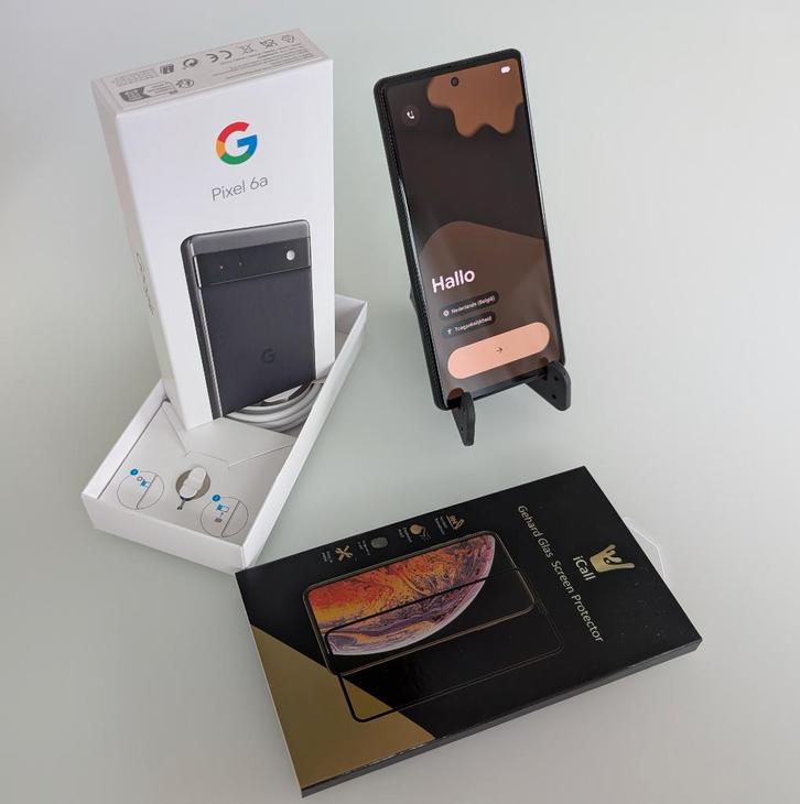 Google Pixel 6a, Telecommunicatie, Mobiele telefoons | Overige merken, Zo goed als nieuw, Zonder abonnement, Zonder simlock, Klassiek of Candybar