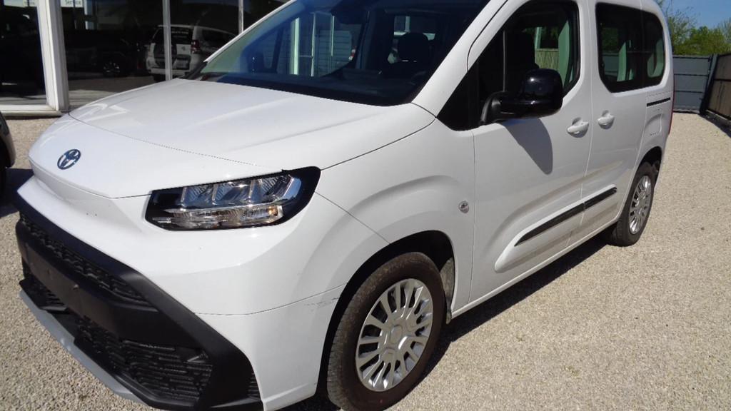 Toyota ProAce CITY VERSO SHUTTLE (bj 2024), Auto's, 75 kW, 4 cilinders, Parkeersensor, Wit