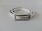 Ceinture Gucci. blanc., Cuir véritable, Enlèvement ou Envoi, Comme neuf, Gucci