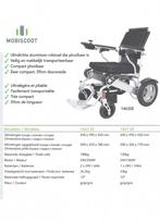 Chaise roulante électrique pliable, Enlèvement ou Envoi, Pliant, Utilisé, Fauteuil roulant électrique