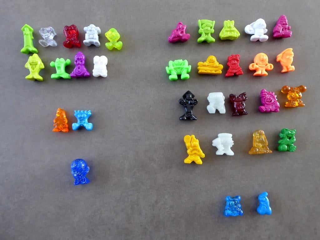 Lot 33 gogo's crazy bones Buddies,Mutants,Dragon,Sport2,Jojo, Ophalen of Verzenden, Gebruikt