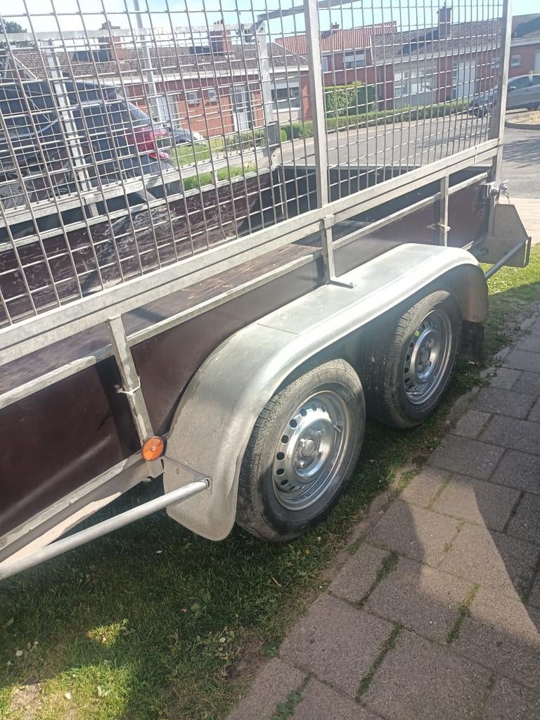 Dubbel as aanhangwagen, Ophalen