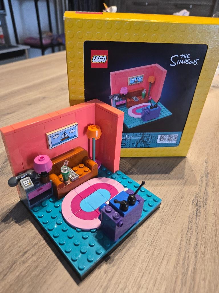 lego the simpsons  woonkamer 6578424 Limited edition, Ophalen, Lego, Nieuw, Complete set