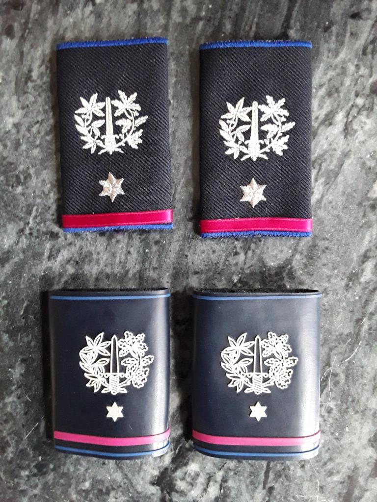 2 paires de passants de l'ex police communale, Collections, Envoi