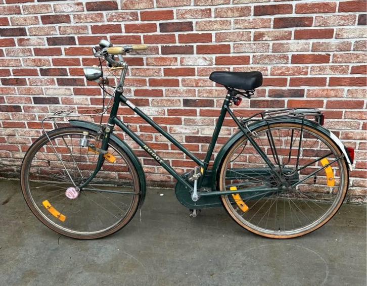 Retro damensfiets te koop, Fietsen en Brommers, Fietsen | Mountainbikes en ATB, Gebruikt, Dames, Overige merken, Geen vering, Ophalen