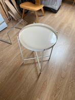 Metalen bijzettafeltje, Ophalen, Gebruikt