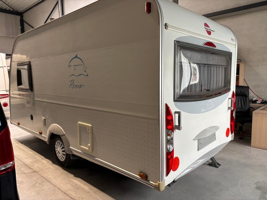 Bustner. 480. Met voortent, Caravans en Kamperen, Particulier, 750 - 1000 kg, Tot en met 2