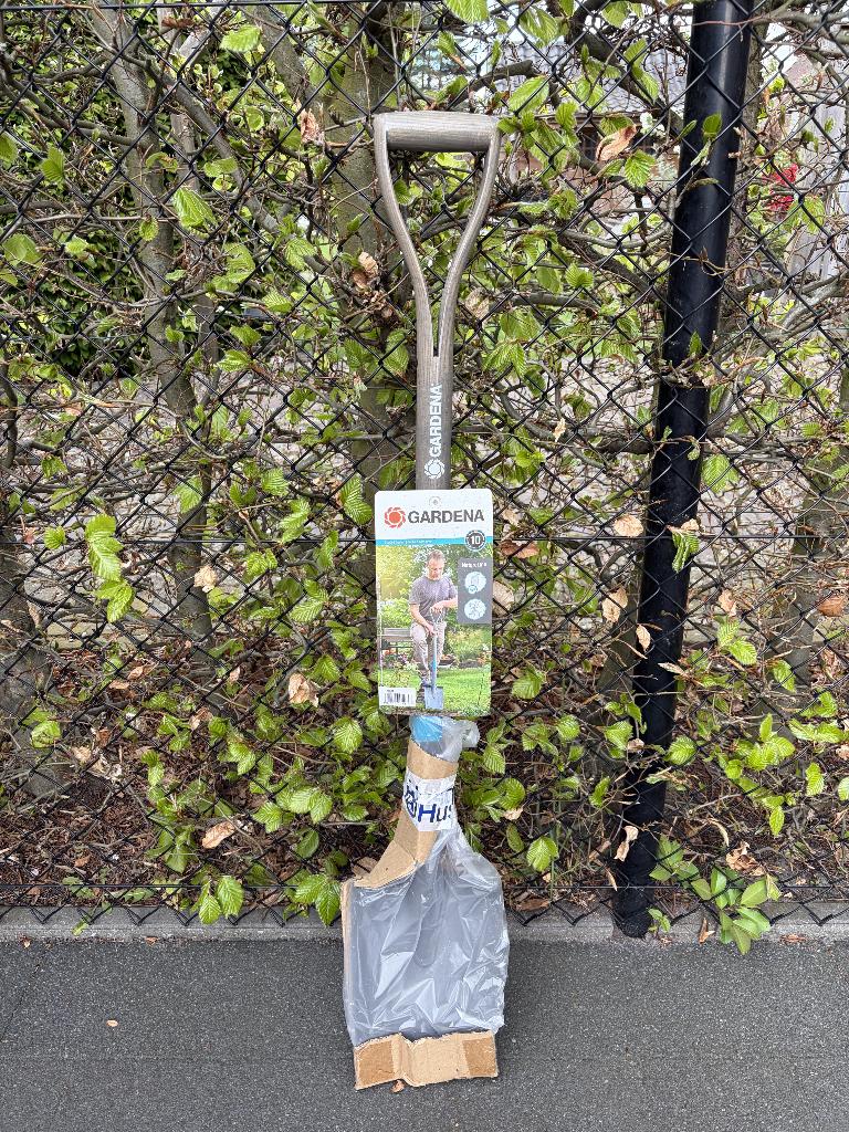 Gardena spade, Tuin en Terras, Ophalen, Nieuw, Spade, Gardena