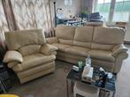 Divan 3 places+relax mécanique 1 place simili cuir, Enlèvement, Cuir