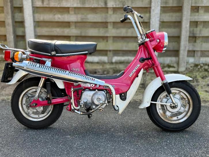 Honda Chaly CF70 - 1976 - moto ingeschreven, Motos, Motos | Honda, Particulier, Tourisme, jusqu'à 11 kW, 1 cylindre, Permis Moto A1 minimum