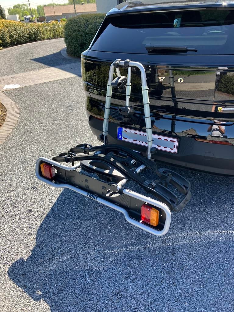 Thule Euroride 941 voor 2 fietsen, Auto diversen, Fietsendragers, Ophalen, Gebruikt, Elektrische fiets, 2 fietsen