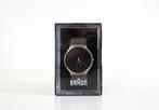 Braun Dieter Rams Horloge - Vintage design uurwerk, Enlèvement ou Envoi, Comme neuf, Acier