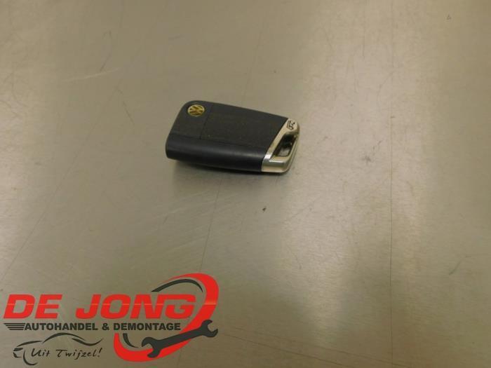 Clé d'un Volkswagen Golf, Autos : Pièces & Accessoires, Autres pièces automobiles, Volkswagen, Utilisé, 3 mois de garantie, Enlèvement ou Envoi