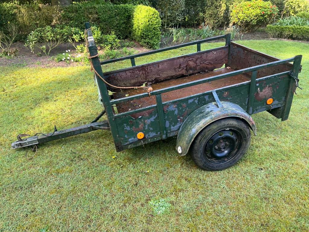 Aanhangwagen / remork - 105 x 160, Ophalen, Gebruikt