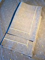 Housse de couette + taies – 100% coton – Bon état, Gris, Enlèvement ou Envoi, Housse de couette, Utilisé