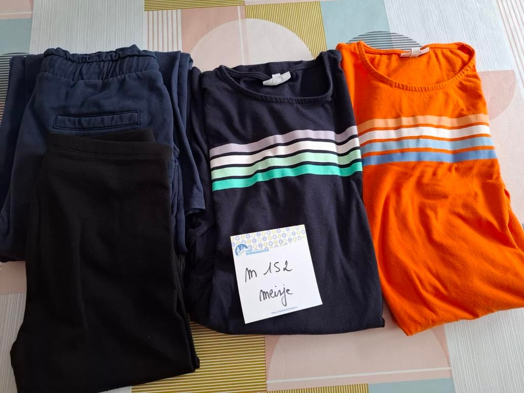 Pakket meisjeskleding  m152, Ophalen of Verzenden