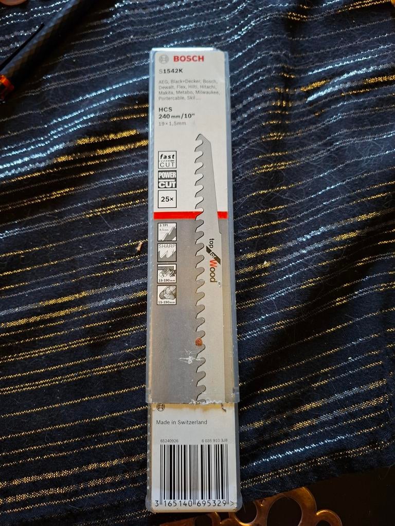 Lames scie sabre bois  Bosch, Enlèvement ou Envoi