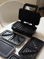 Machine à gaufres, grils et sandwichs 3 en 1 HOUSNAT, Enlèvement, Plaques amovibles, Comme neuf