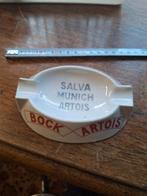 Asbak asbak antiek blok arttois salva Munich Artois, Ophalen of Verzenden, Asbak