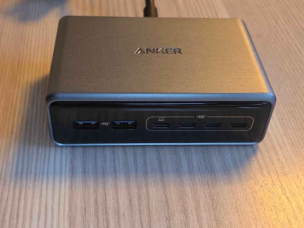Anker Prime Charger 200W 6 Ports with warranty, Ophalen of Verzenden, Zo goed als nieuw, Overige merken