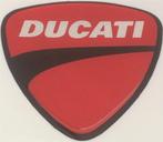 Ducati 3D doming sticker #2, Motoren, Verzenden