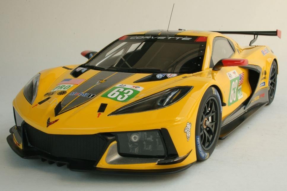 Chevrolet Corvette 1/18 True Scale - Le Mans 2022, Enlèvement ou Envoi, Neuf, Voiture, Autres marques