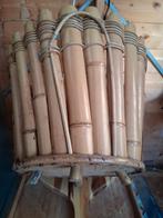 Vintage rotan plantenpot., Ophalen