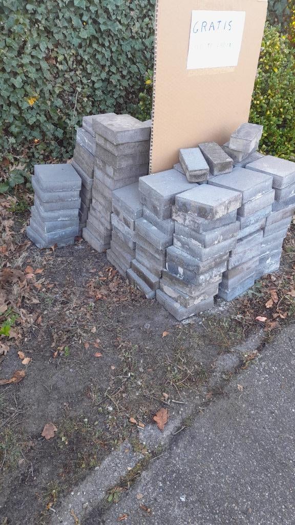 gratis klinkers, Béton, Enlèvement, Utilisé, Briques