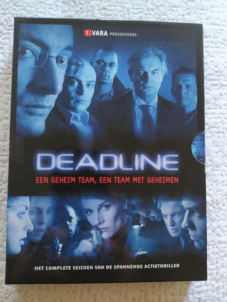 Deadline Seizoen 1 & 2, Cd's en Dvd's, Dvd's | Tv en Series, Zo goed als nieuw, Thriller, Vanaf 12 jaar, Ophalen of Verzenden