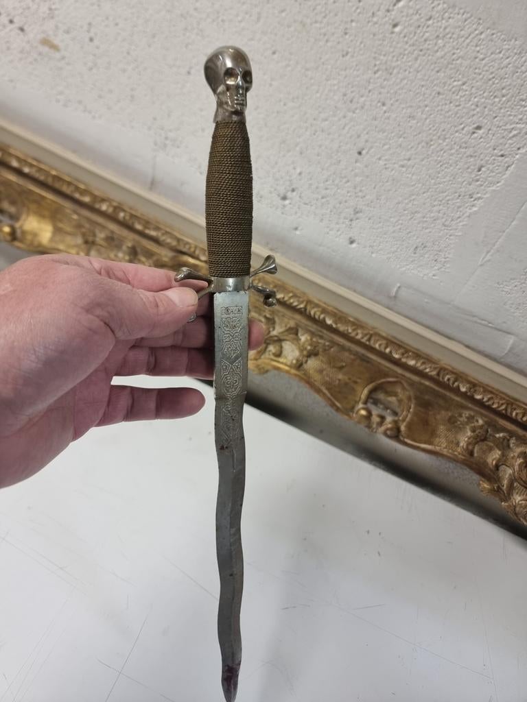 Toledo decoratieve dolk - skull pommel, Verzamelen, Lord of the Rings