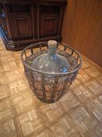 Antieke gistfles Dame Jeanne. Unieke staat, Enlèvement, Panier