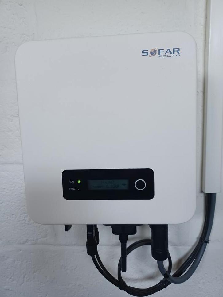 Omvormer zonnepanelen sofar 2200TL-G3 monofasig, Bricolage & Construction, Panneaux solaires & Accessoires, Comme neuf, Enlèvement