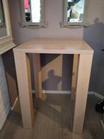 Tafel, Huis en Inrichting, Tafels | Eettafels, Ophalen, Zo goed als nieuw, Vierkant, Overige houtsoorten