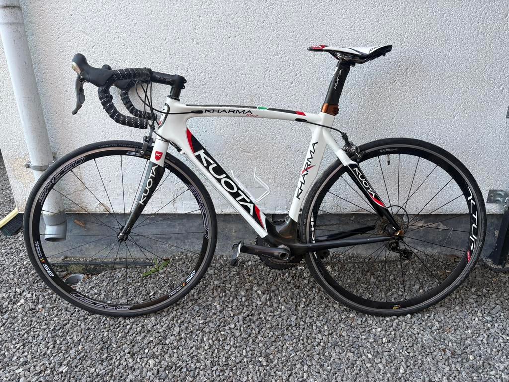 Vélo de route en carbone Kuota Kharma en excellent état, Enlèvement, Comme neuf, Carbone