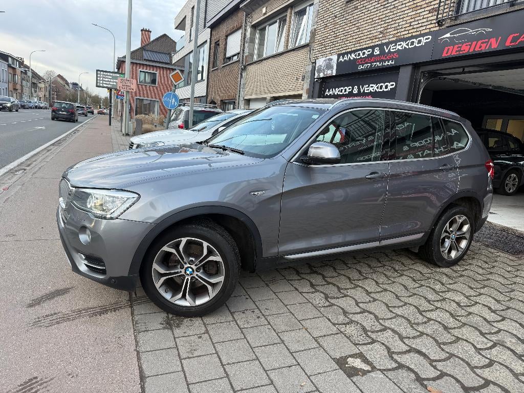 Bmw X3 X-line 135km Navi Xenon Cuir Automatique, Autos, BMW, Cuir, Argent ou Gris, Achat, Entreprise
