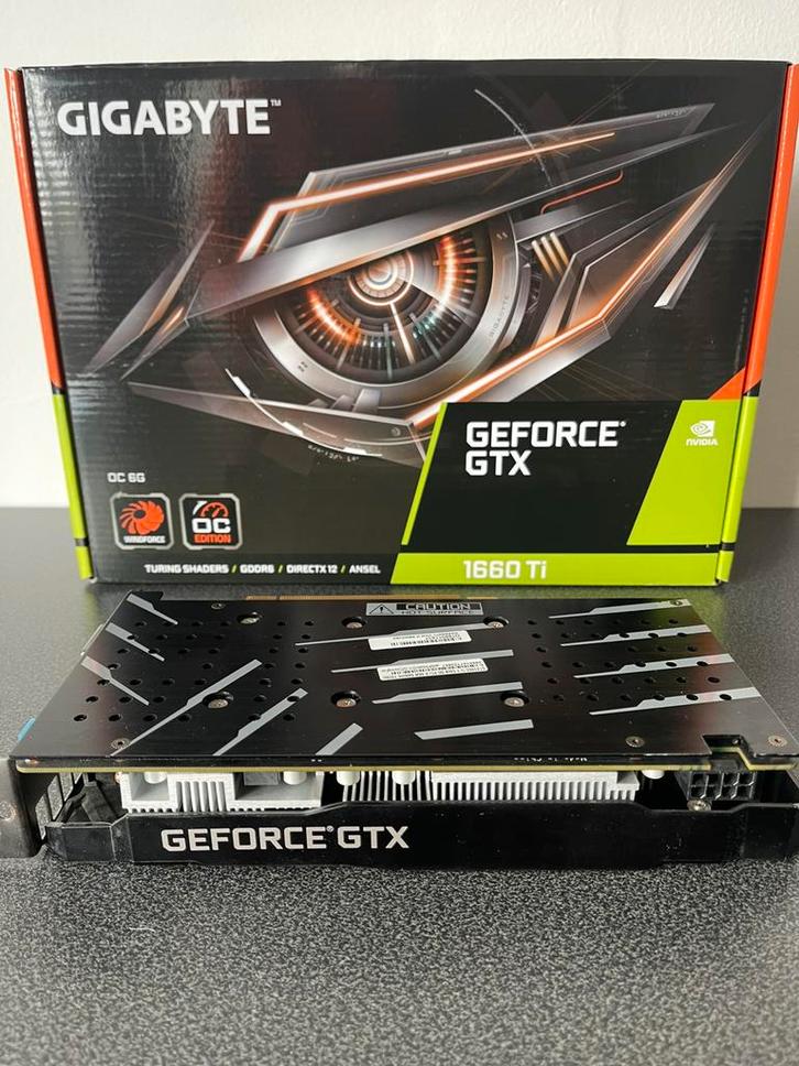 Nvidia GeForce GTX 1660 Ti, Computers en Software, Videokaarten, Zo goed als nieuw, Nvidia, Ophalen of Verzenden
