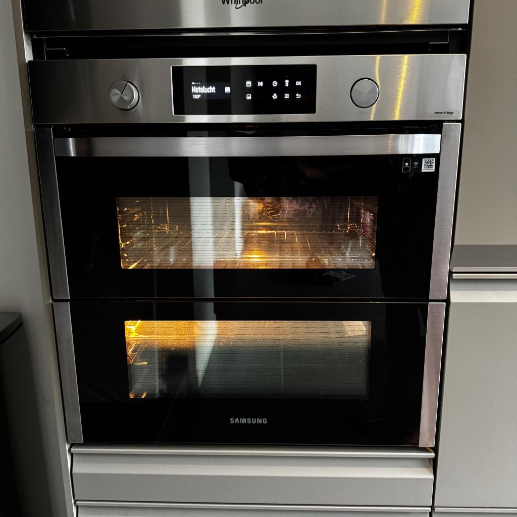 Samsung inbouwoven Dual Cook Flex, Electroménager, Fours, Comme neuf, Encastré, 60 cm ou plus, 60 cm ou plus, Air chaud, Enlèvement