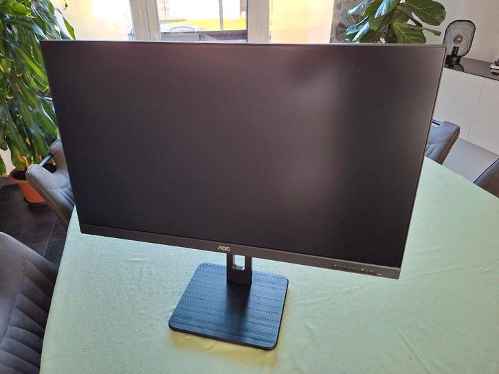 AOC monitors 27", Computers en Software, Monitoren, Gebruikt, 61 t/m 100 Hz, DisplayPort, HDMI, USB-C, Gaming, Ingebouwde speakers