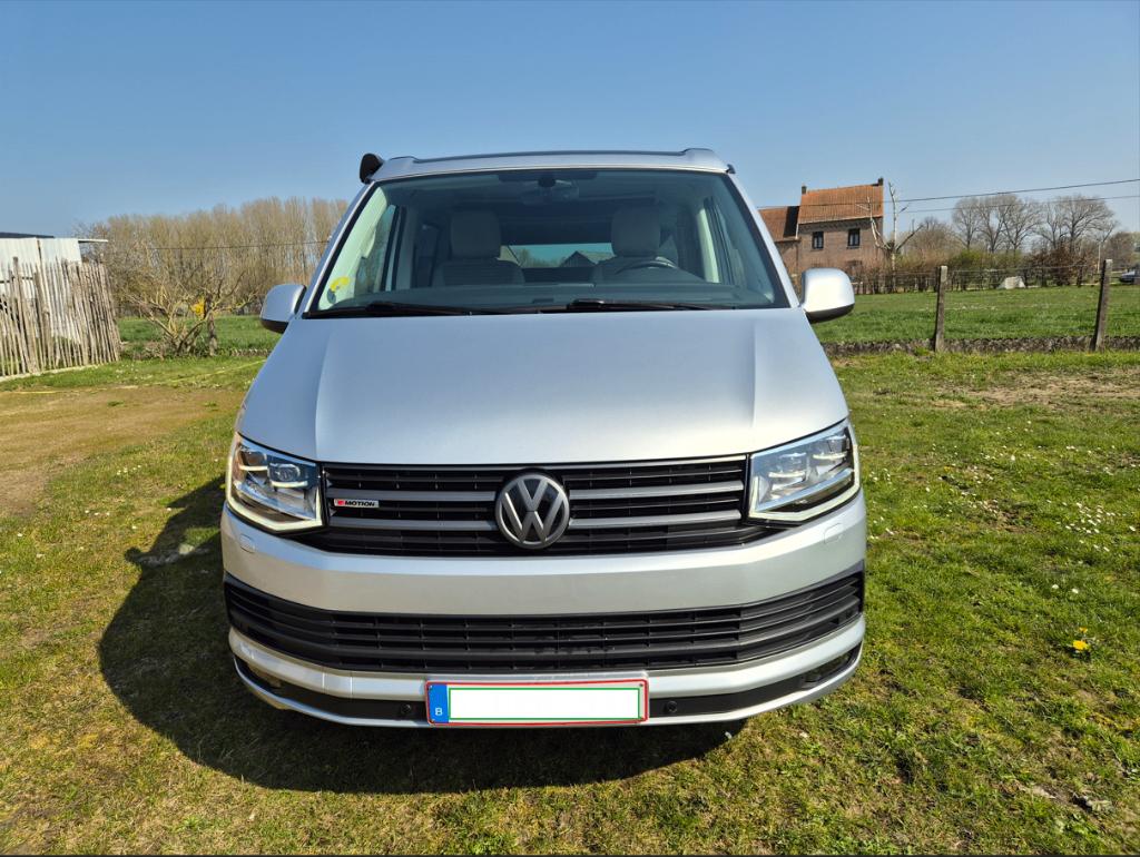 Camper VW California Ocean Edition T6 2017 4motion 190PK, Caravans en Kamperen, Mobilhomes, Particulier, tot en met 4, Buscamper of Camperbus